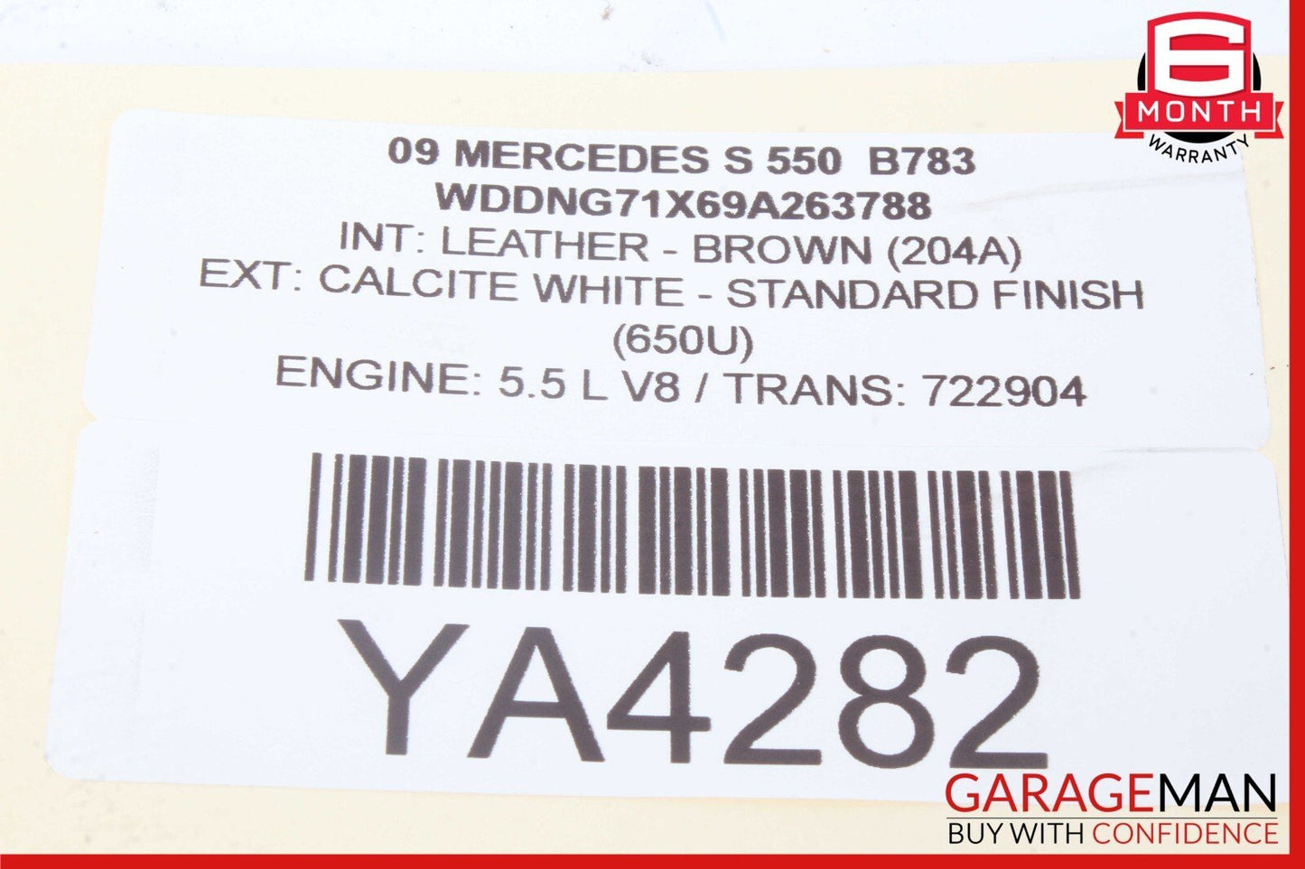 07-09 Mercedes W221 S550 CL600 Center Console Multi Function Switch Controller