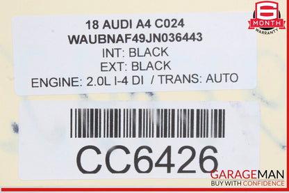 17-24 Audi A4 Allroad Panoramic Sunroof Sun Roof Window Glass Assembly OEM