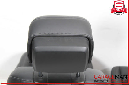 17-19 Audi A4 Front Complete Seat Cushion Cover Assy Set of 2 Pc OEM