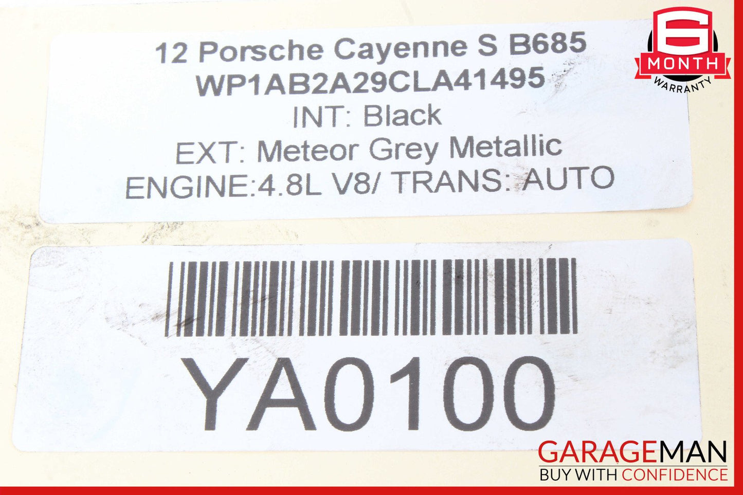 11-18 Porsche Cayenne 958 S Front Right Spindle Knuckle Hub Bearing OEM