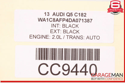 09-17 Audi Q5 Rear Stabilizer Anti Roll Sway Bar Assembly OEM