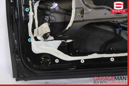 03-13 Maserati Quattroporte M139 Front Right Passenger Side Door Shell Black OEM