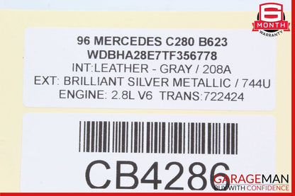 98-03 Mercedes W202 C280 CLK55 AMG Power Steering Rack Gear Linkage Assy OEM
