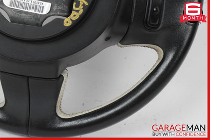 12-19 Fiat 500E Front Left Driver Side Steering Wheel Black P5RR80JXWAB OEM