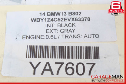14-21 BMW i3 I01 Rear Right Quarter Panel Mount Bracket OEM