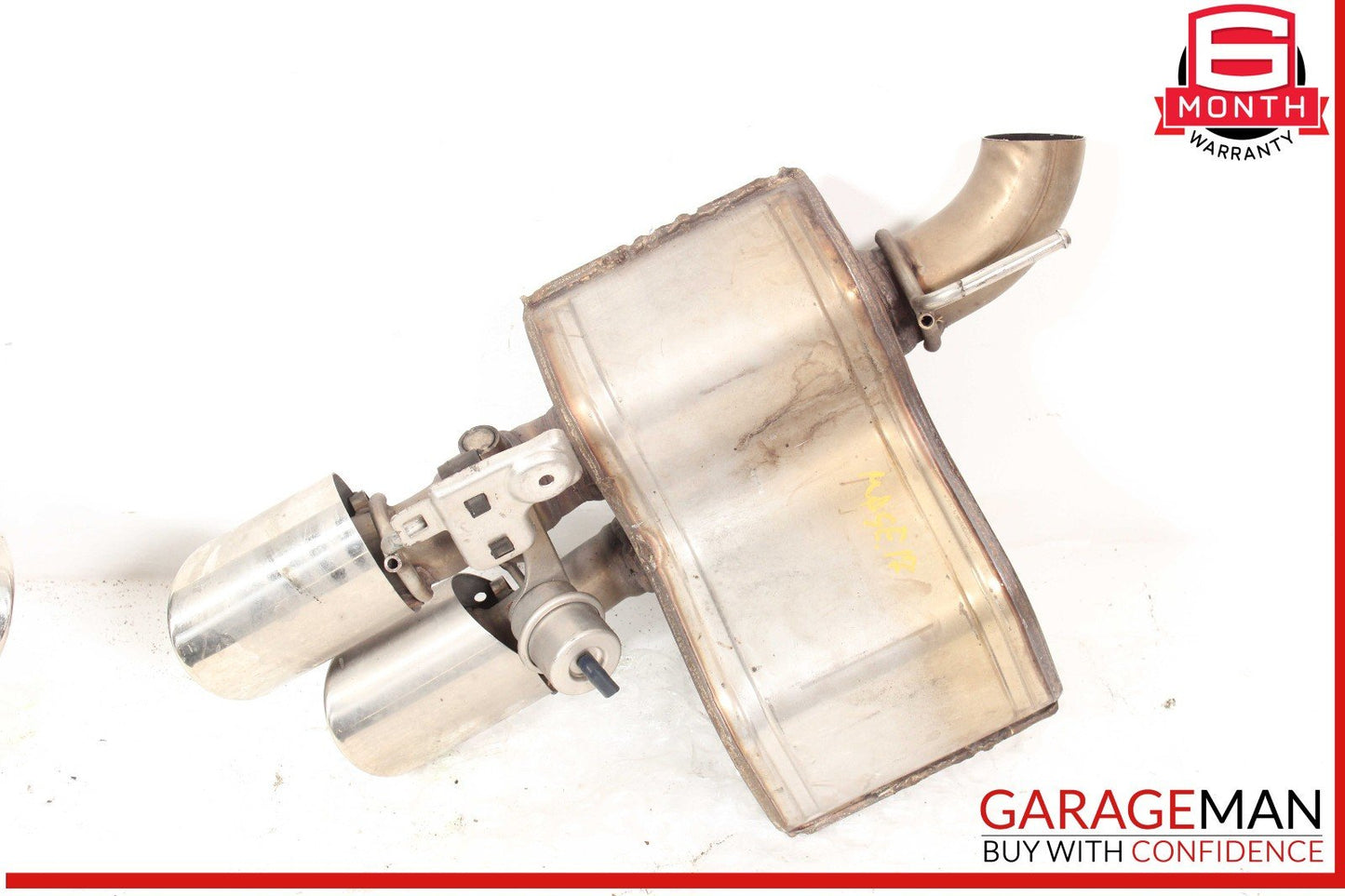 14-17 Maserati Ghibli Rear Right & Left Side Exhaust Muffler Tip OEM