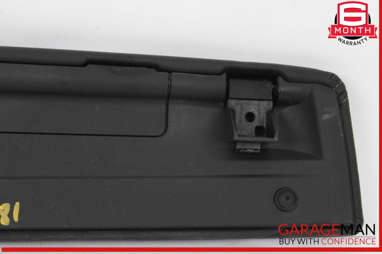 17-20 BMW 530E Front Center Console Left & Right Arm Rest Armrest Black OEM