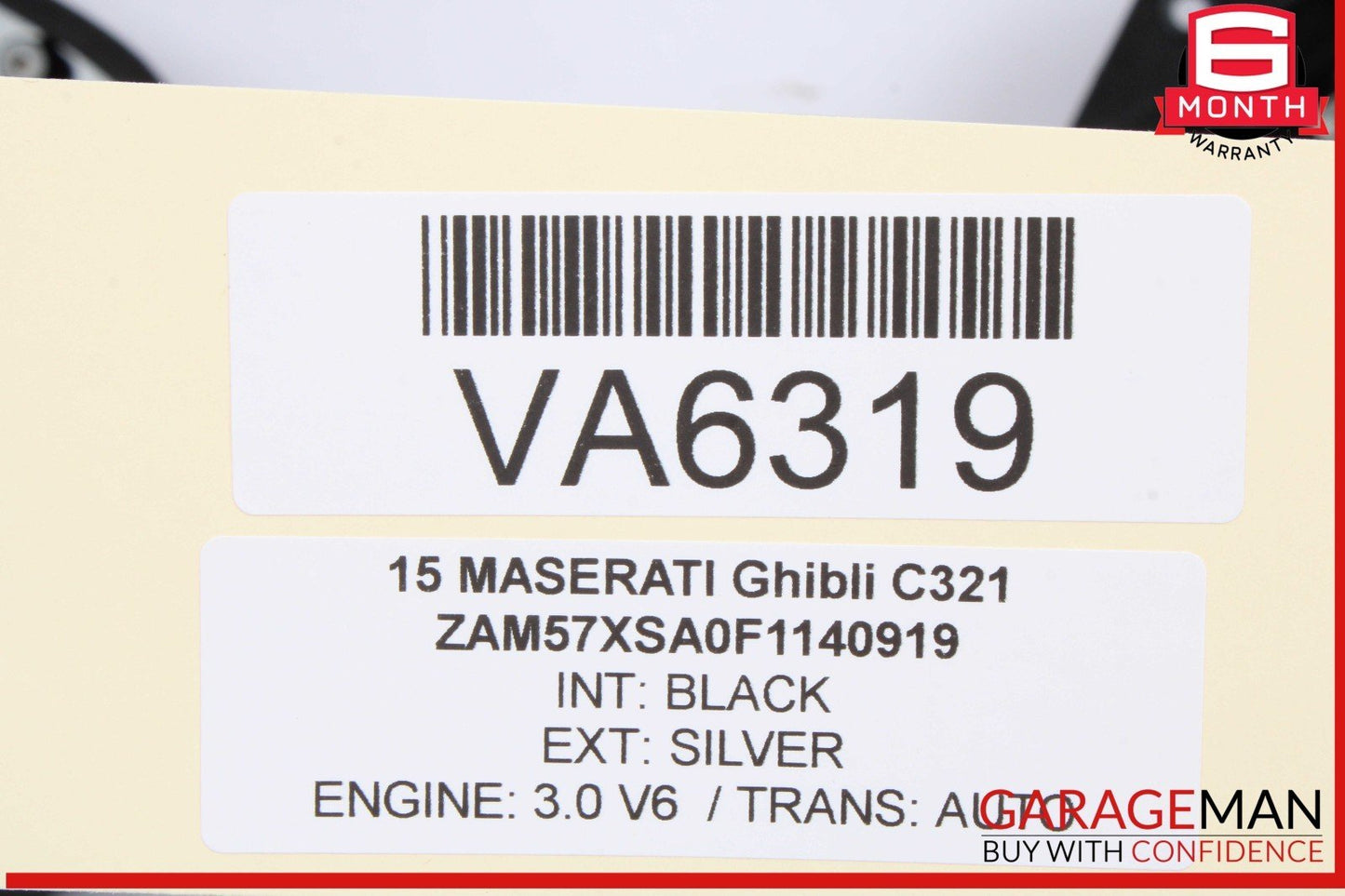 14-17 Maserati Ghibli Front or Rear Side Door Audio Sound Speaker Set OEM