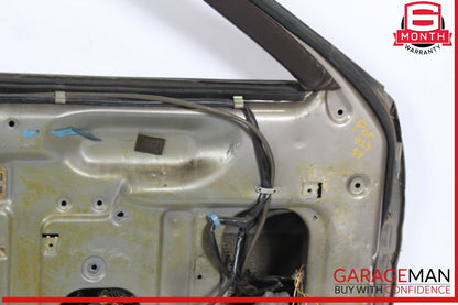 84-91 Porsche 928 S Front Left Side Exterior Door Shell Panel Gray OEM