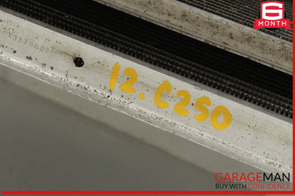 12-14 Mercedes W204 C250 M271 Engine Cooling Radiator AC Air A/C Condenser OEM