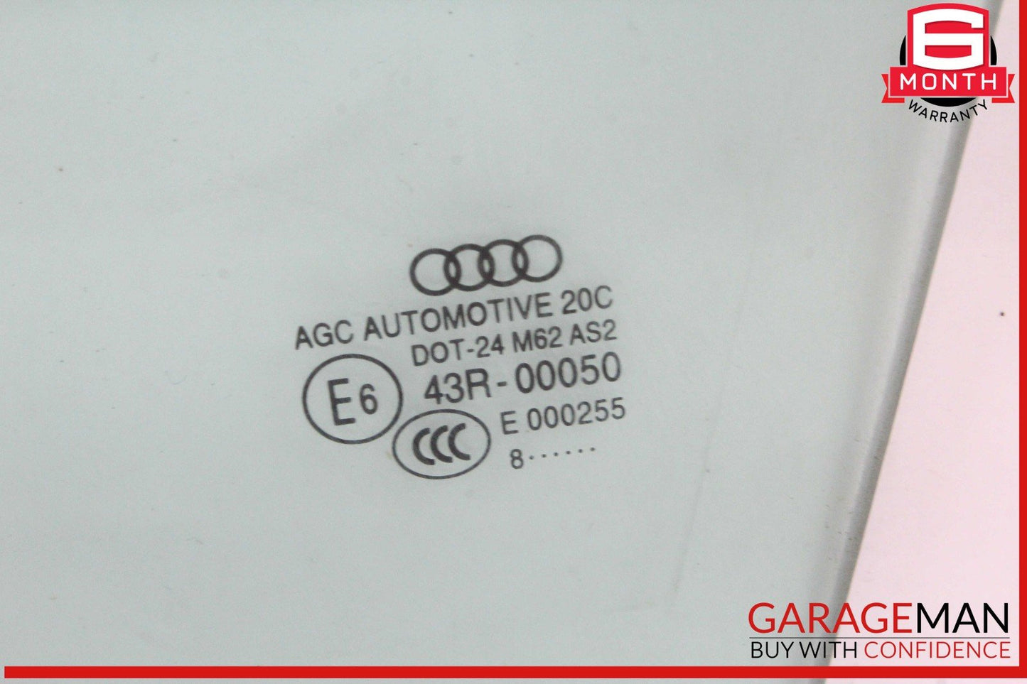 17-24 Audi Q7 Front Left Driver Side Door Window Glass OEM
