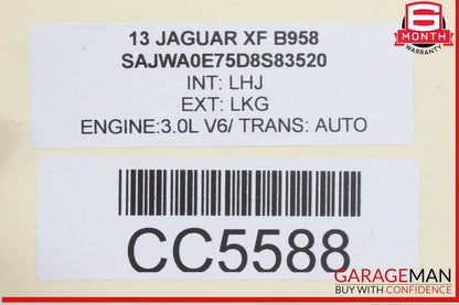 09-15 Jaguar XF Rear Right Passenger Side Door Shell OEM