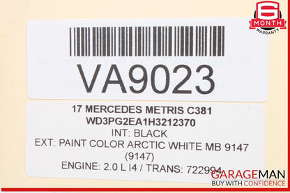 16-23 Mercedes W447 Metris C300 GLC300 2.0L Engine Turbo Charger 2740903300 OEM