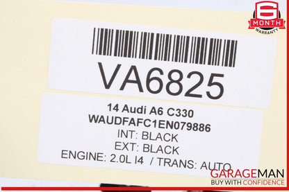12-18 Audi A6 A7 Front Left Driver Side Exterior Door Handle Black 4H1837885 OEM
