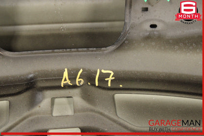 12-18 Audi A6 S6 Trunk Lid Panel Assembly Black OEM