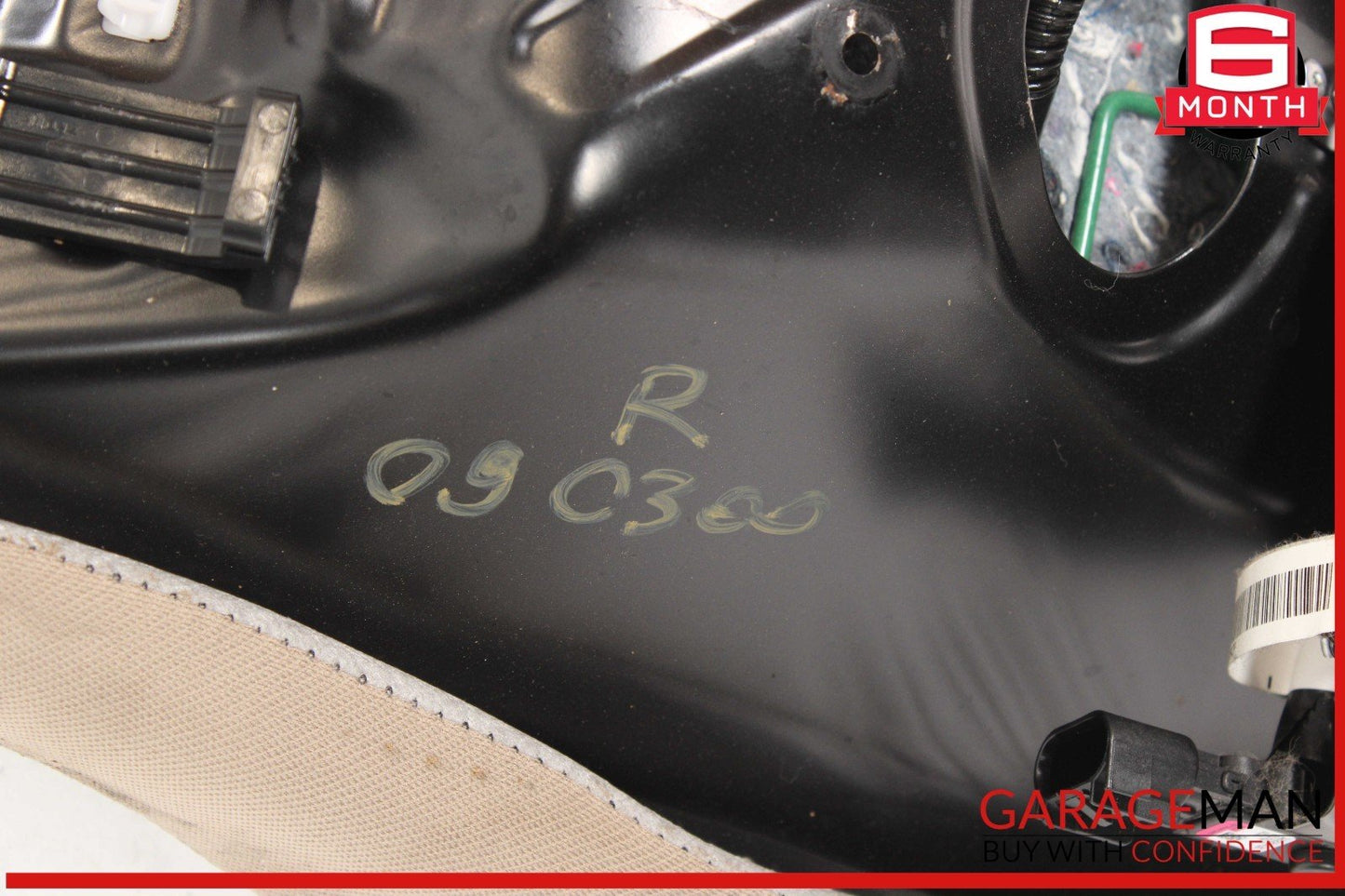 08-14 Mercedes W204 C300 C350 Front Right Side Lower Bottom Seat Cushion OEM