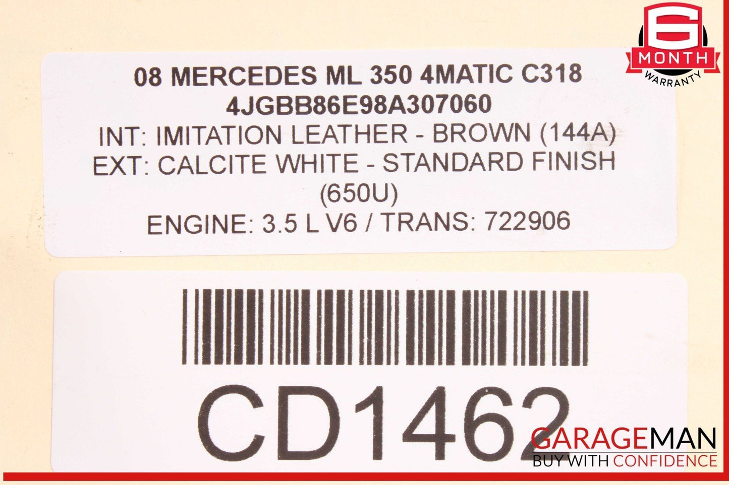 06-13 Mercedes W164 ML350 R350 Tranny Transmission Transfer Case Gear Box OEM