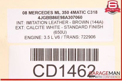 06-13 Mercedes W164 ML350 R350 Tranny Transmission Transfer Case Gear Box OEM