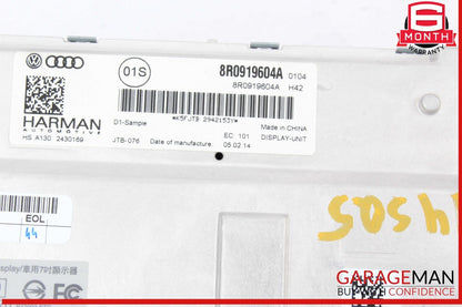 14-16 Audi SQ5 Front Dash Info GPS Navigation Display Screen Monitor OEM