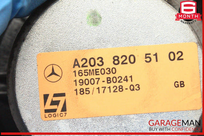 2001-2009 Mercedes-Benz CLK350 W209 Sport Door Sound Audio Speakers A2038205102