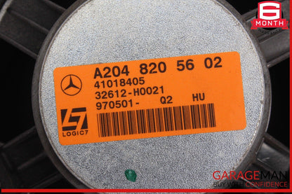 08-18 Mercedes W204 C250 C300 Rear Door Audio Speaker Logic 7 Set of 2 OEM