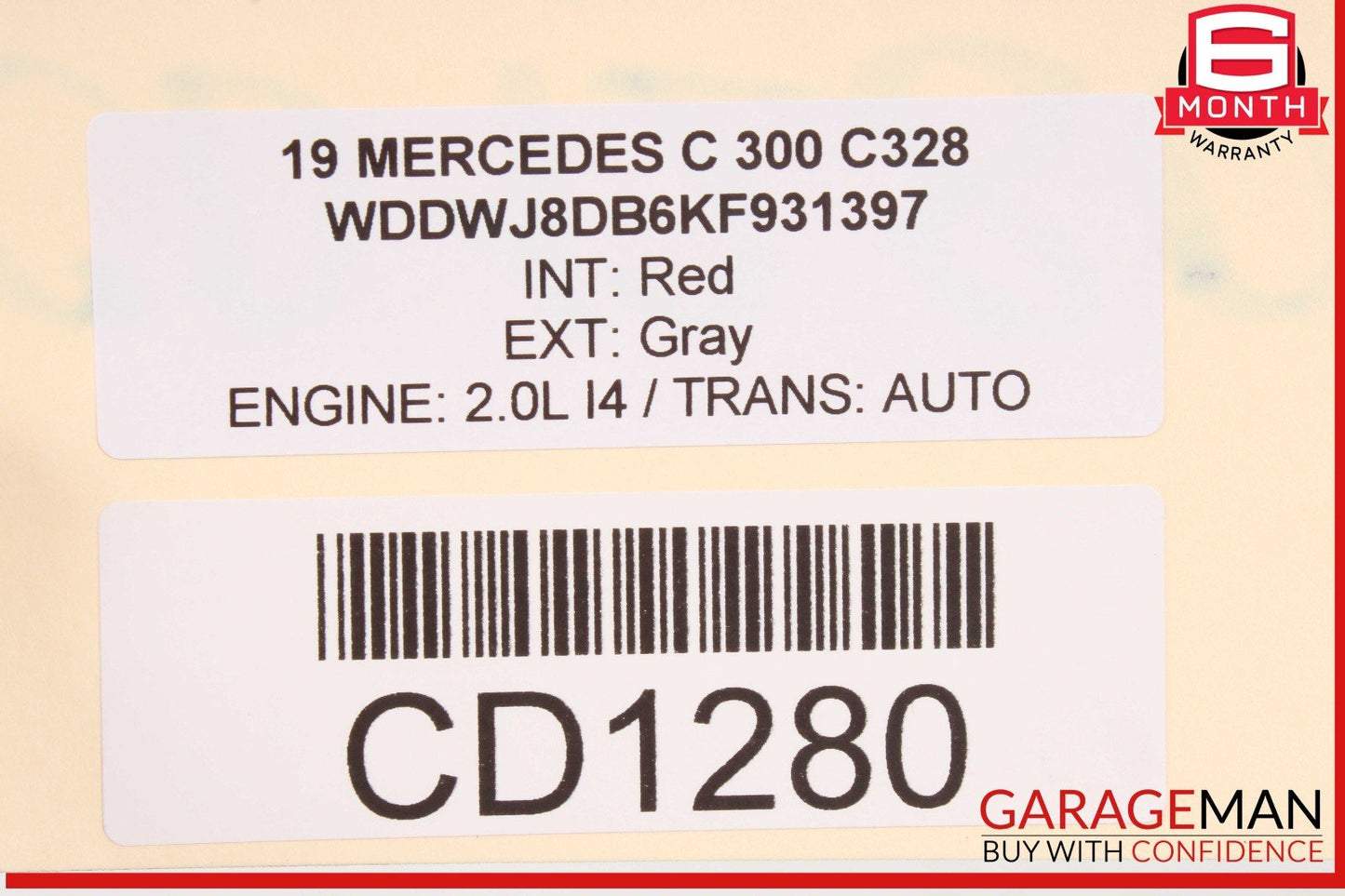 19-22 Mercedes W205 C300 Dashboard Dash Board Panel Assembly OEM