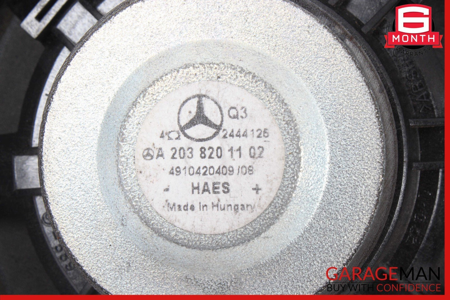 01-07 Mercedes W203 C230 C280 Front Right & Left Door Sound Audio Speaker Set