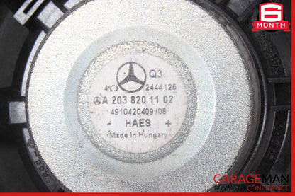 01-07 Mercedes W203 C230 C280 Front Right & Left Door Sound Audio Speaker Set
