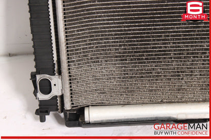 05-09 Mercedes W203 C320 Engine Cooling Radiator AC A/C Condenser Assembly OEM