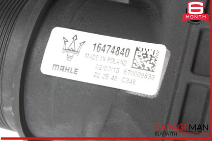 14-20 Maserati Ghibli M157 Right Side Turbocharger Intercooler 670009833 OEM