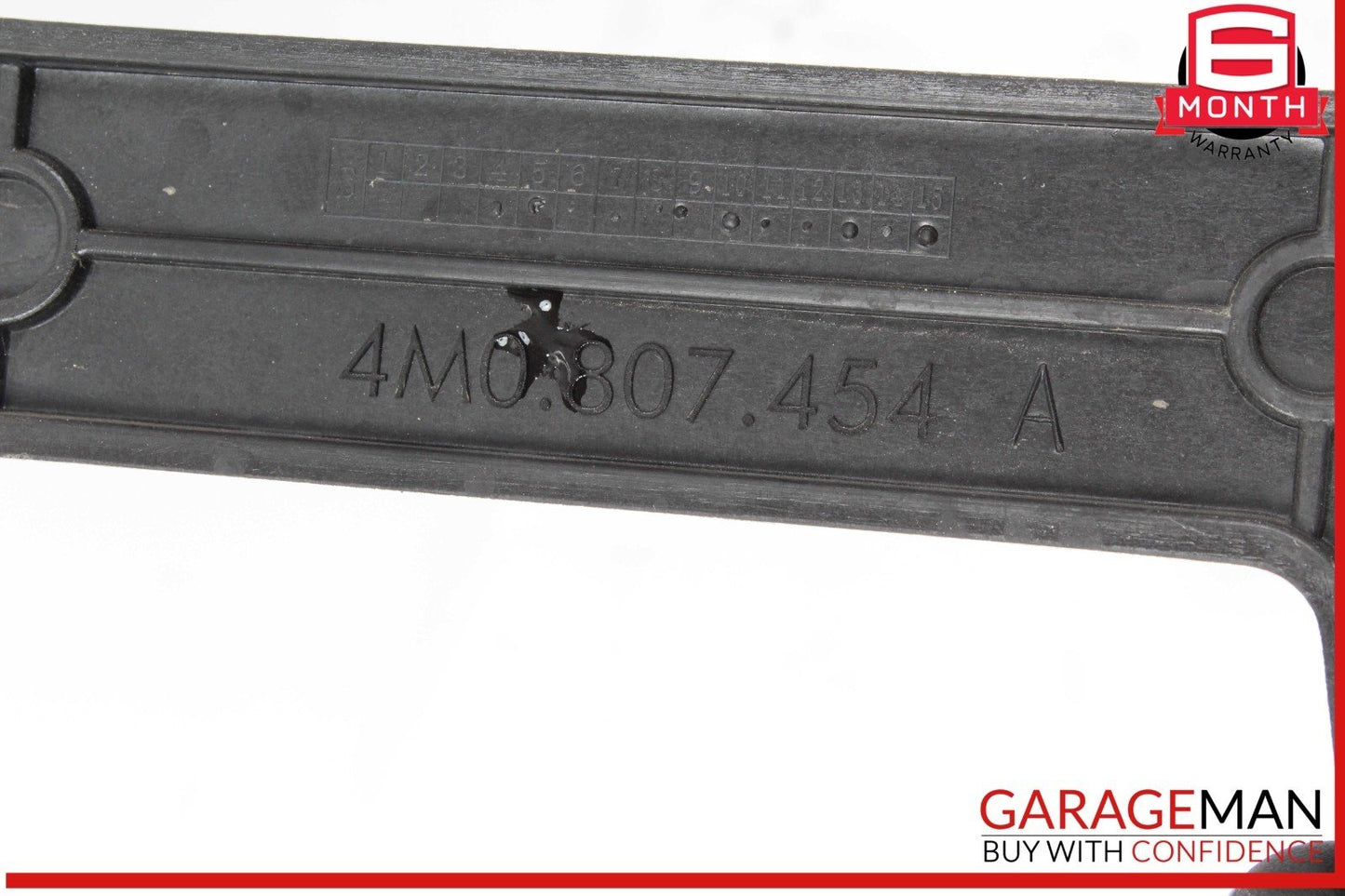 17-19 Audi Q7 Rear Right Passenger Side Bumper Guide Mount Bracket 4M0807454A