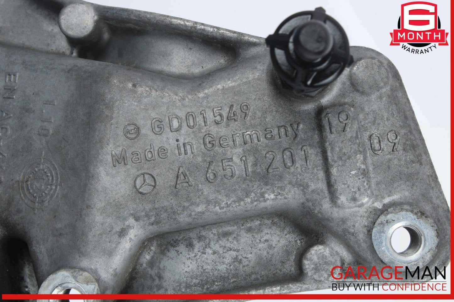 13-15 Mercedes X204 GLK250 Alternator Mounting Bracket 6512011909 OEM