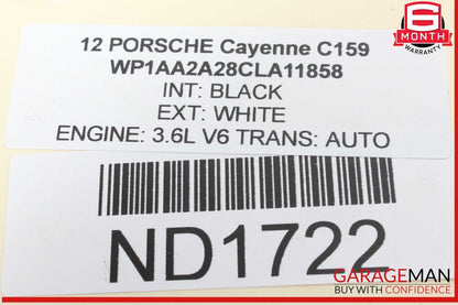 11-17 Porsche Cayenne 958 Rear Right Passenger Side Wheel Spindle Knuckle Hub