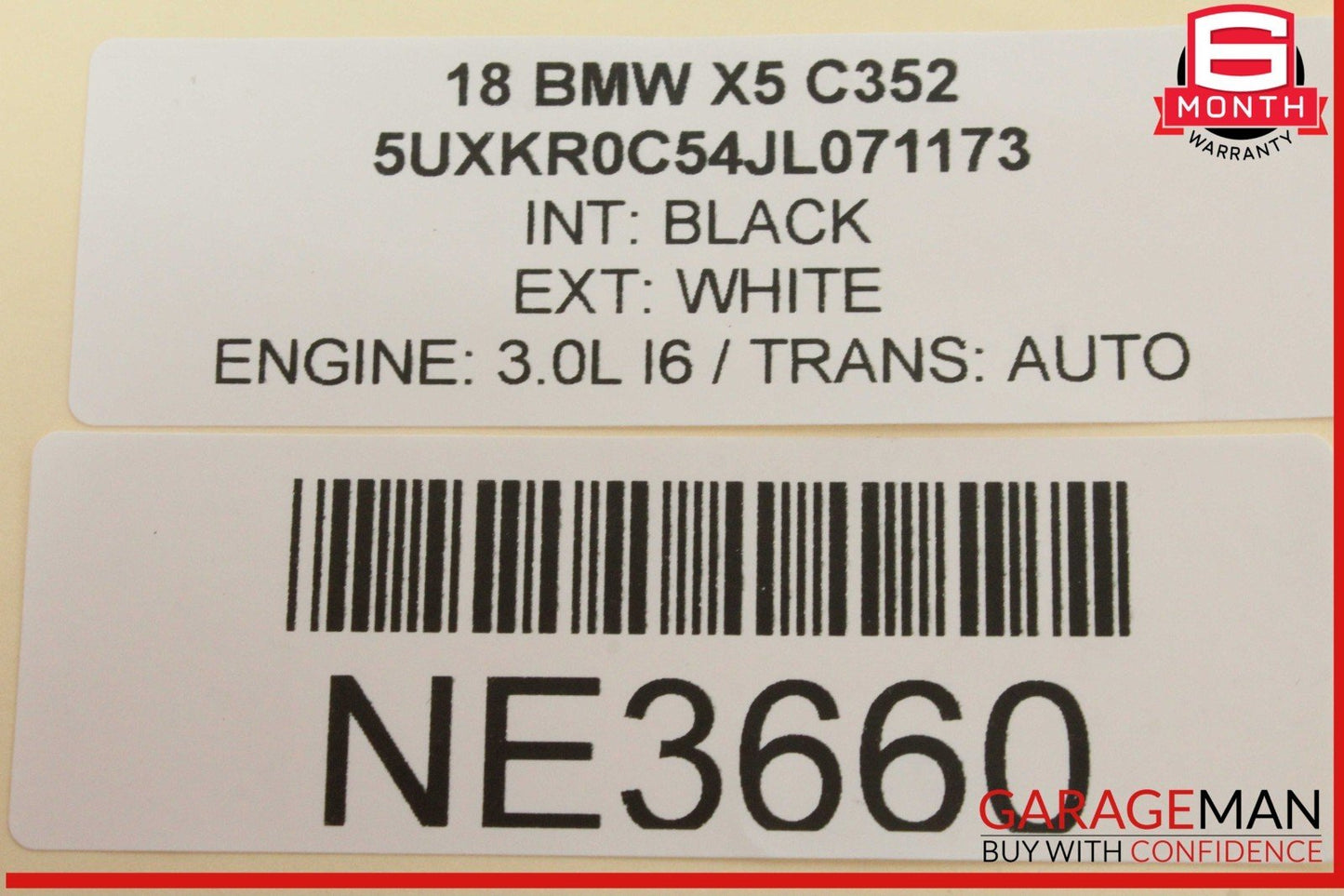 14-18 BMW X5 F15 X3 X4 X6 Sunroof Sun Roof Motor Drive Unit 7316396 OEM