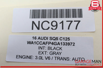 14-17 Audi SQ5 Rear Left and Rear Right Side Trunk Liftgate Support Cylinder OEM