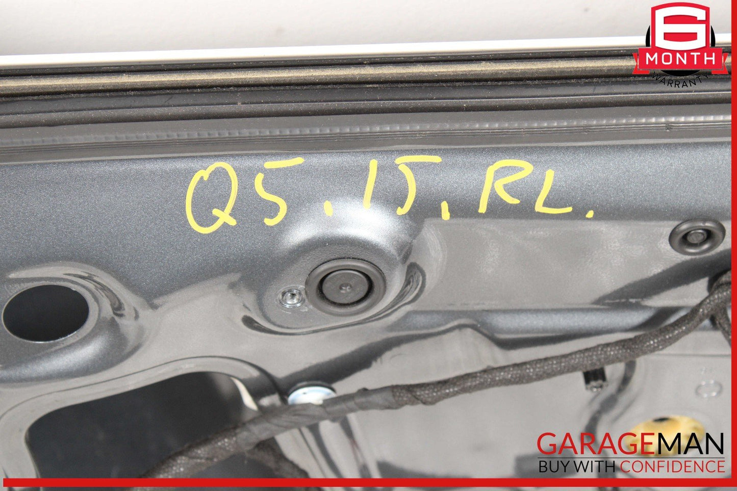 09-17 Audi Q5 Rear Left Driver Side Exterior Door Shell Frame Panel OEM