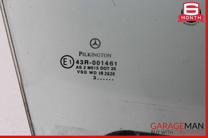 00-06 Mercedes W215 CL600 CL500 Front Right Side Door Window Auto Glass OEM