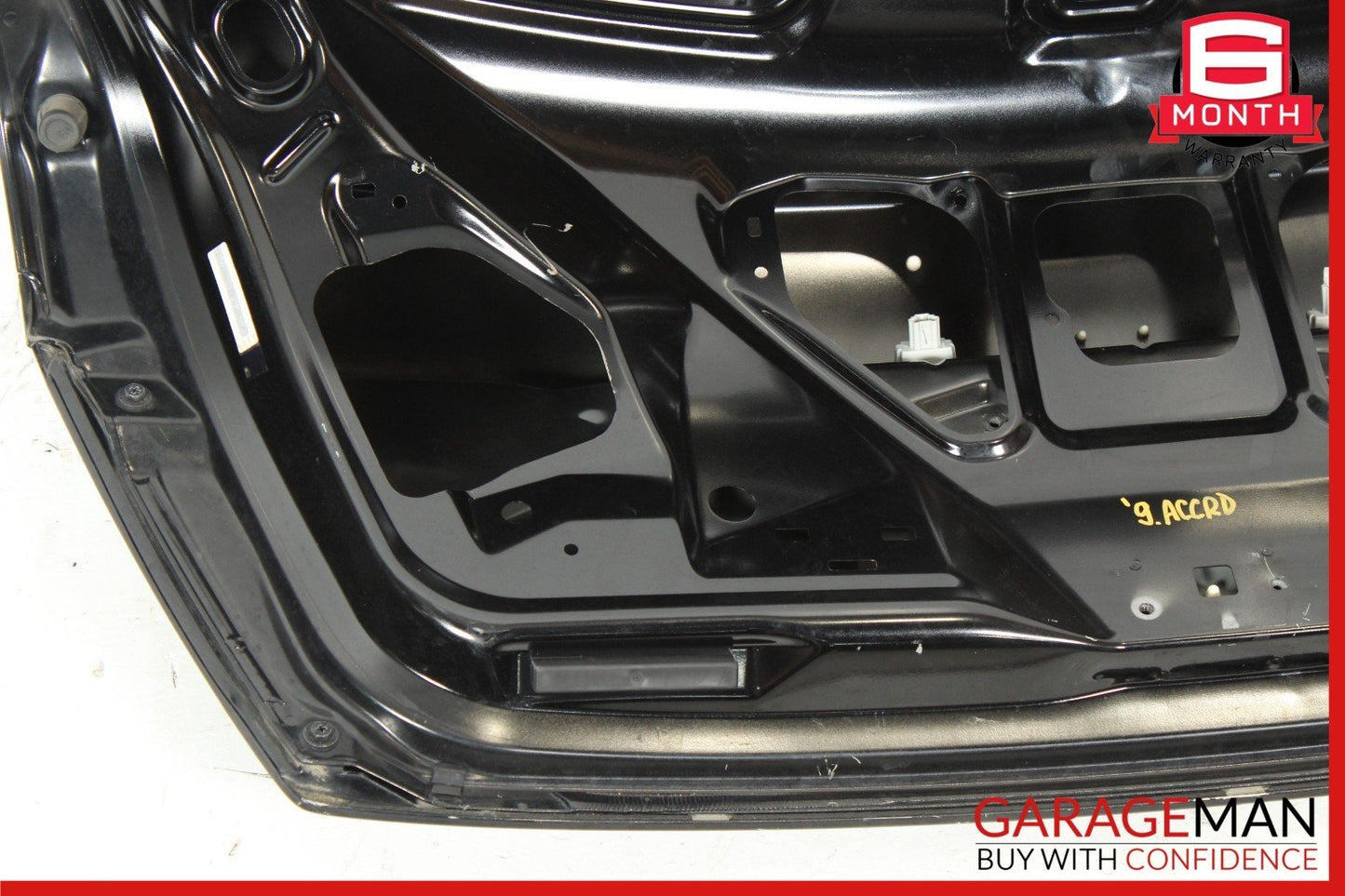 08-12 Honda Accord LX-P Rear Trunk Deck Lid Black OEM