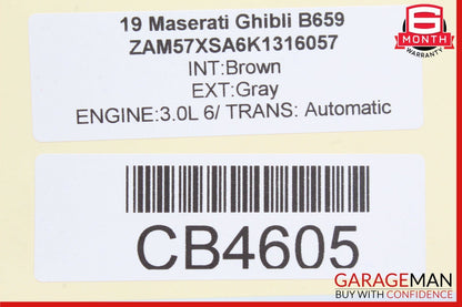 14-19 Maserati Ghibli M157 Rear Left Side Door Lock Latch Actuator Mechanism
