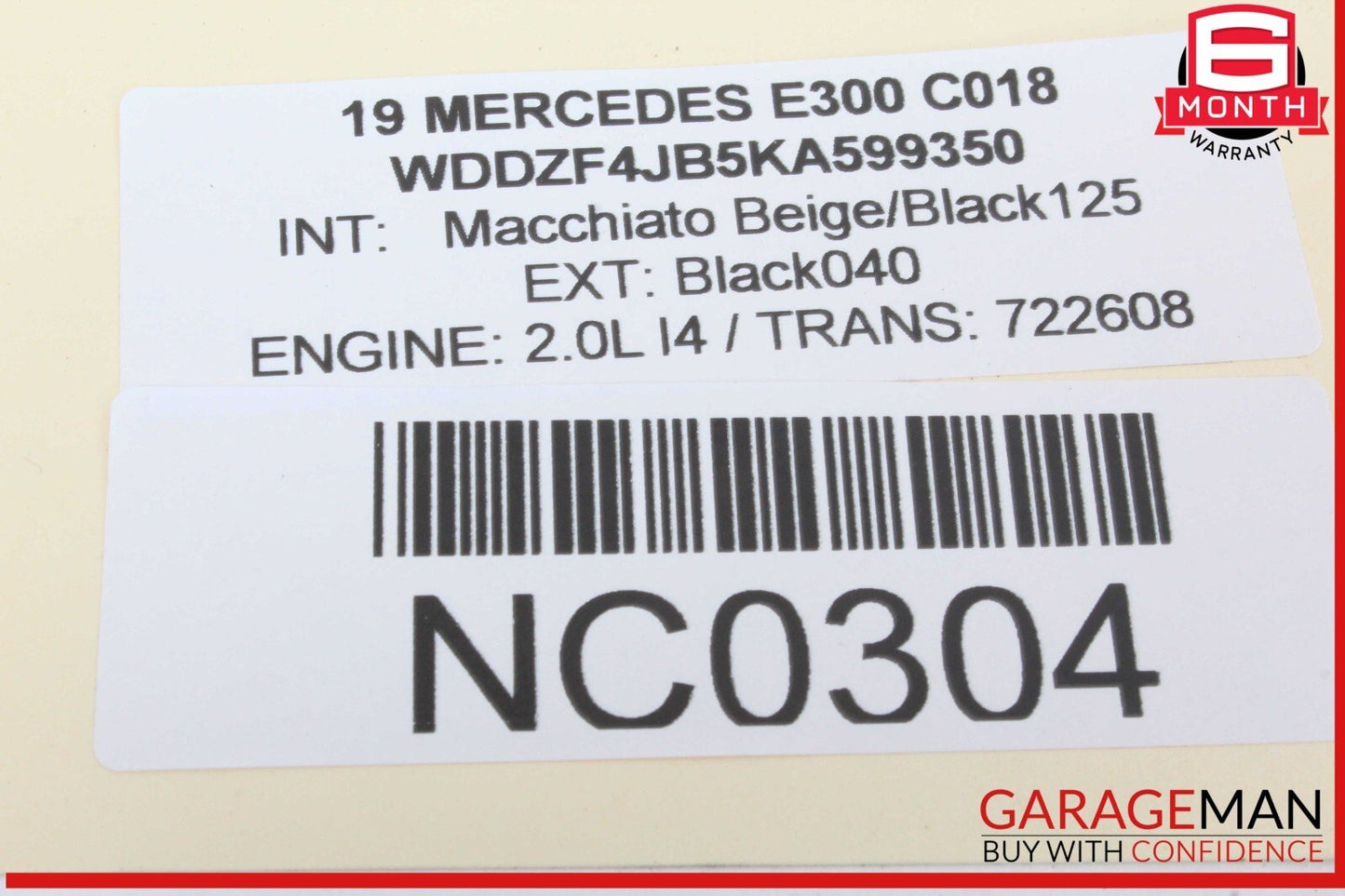 17-19 Mercedes W213 E300 Front Roof Guide Rail Frame Sunshade Sun Shade Roller