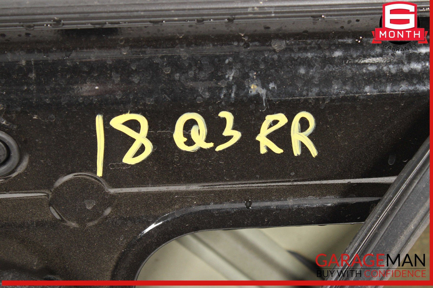 15-18 Audi Q3 Rear Right Passenger Side Door Shell Cover Panel OEM