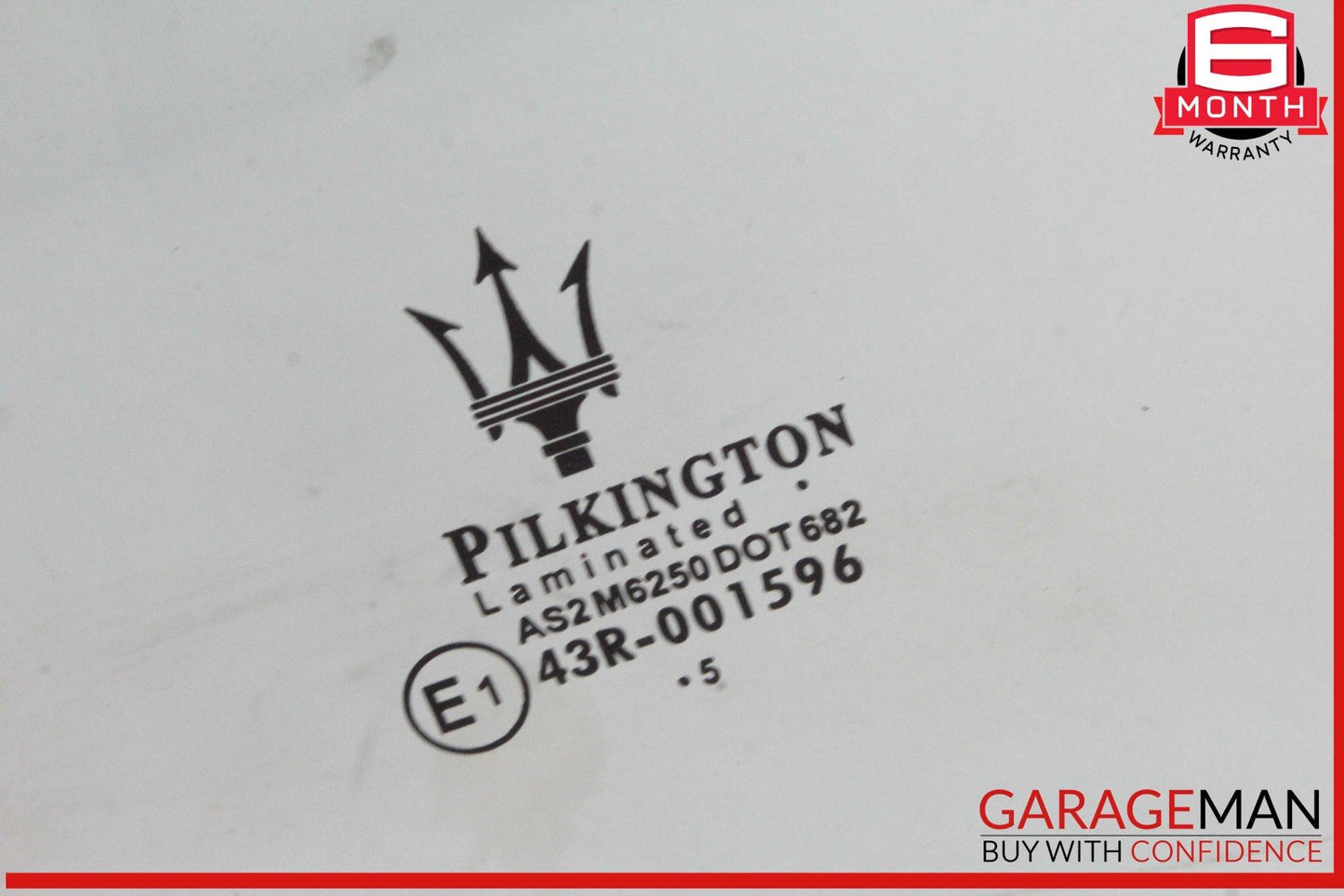 03-13 Maserati Quattroporte M139 Rear Right Passenger Side Door Window Glass OEM