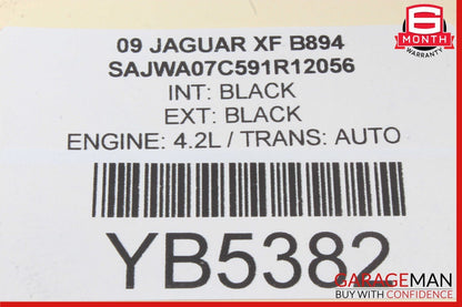 09-15 Jaguar X250 XF Center Console Cup Holder Assembly 8X2354045C22A OEM