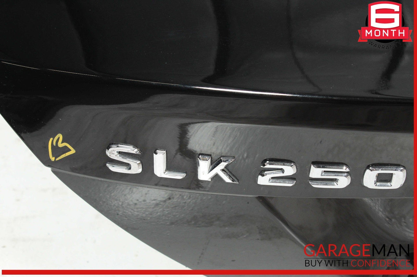 12-20 Mercedes R172 SLK250 Rear Trunk Lid Deck Shell Panel Assy OEM