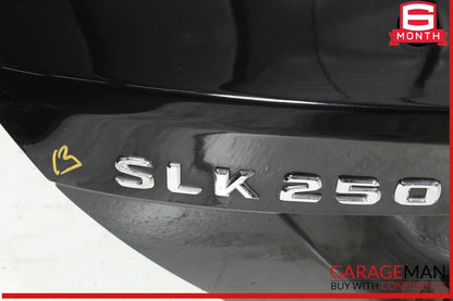 12-20 Mercedes R172 SLK250 Rear Trunk Lid Deck Shell Panel Assy OEM