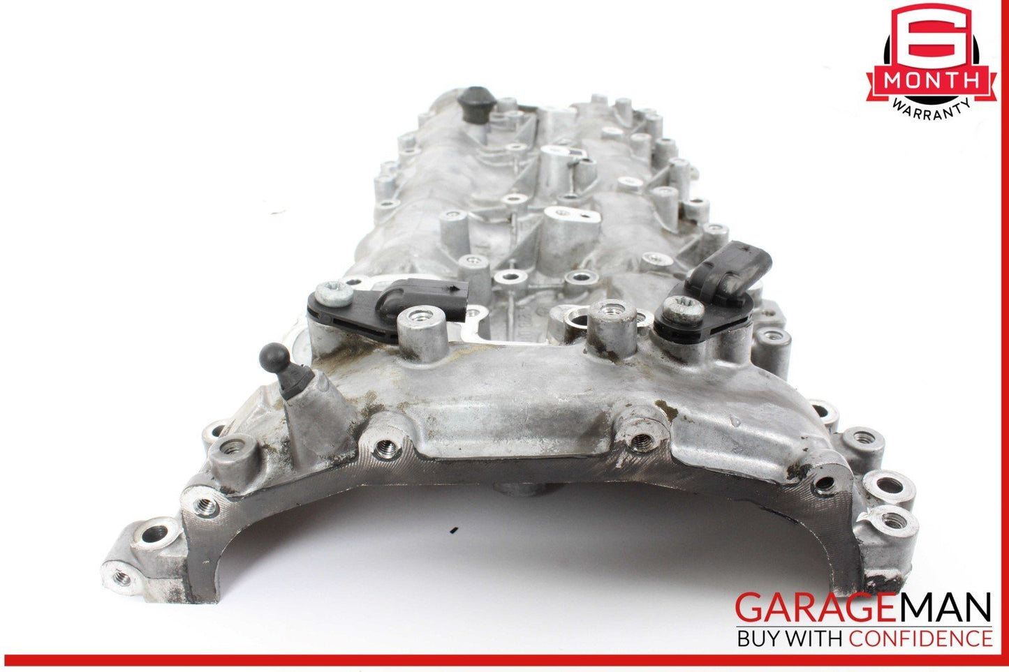 11-20 Mercedes X166 GL450 4MATIC S550 Left Side Engine Cylinder Head Valve Cover