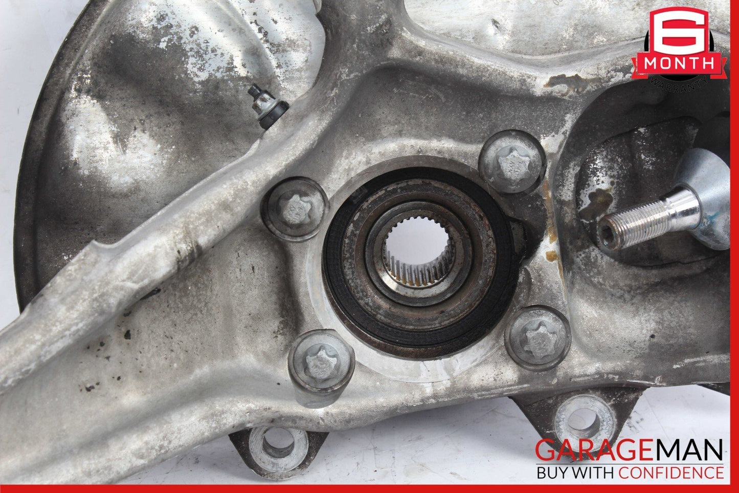 12-19 Mercedes X166 GL450 GLS550 Front Left Wheel Spindle Knuckle Hub Bearing