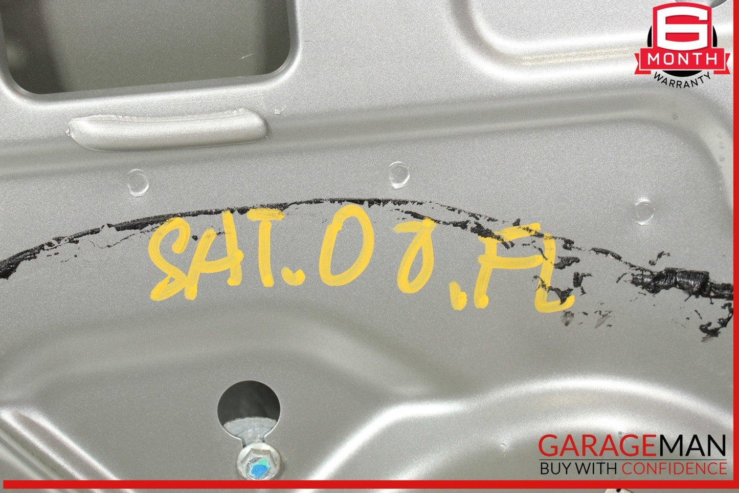 07-10 Saturn Sky Front Left Driver Side Door Shell Panel White OEM