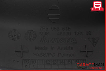 11-18 Porsche Cayenne 958 E-Hybrid Steering Column Cover Trim Black OEM