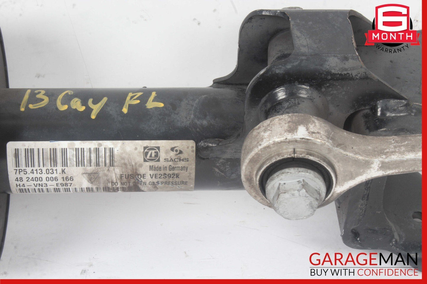 11-18 Porsche Cayenne 958 S Front Right & Left Shock Absorber Strut Spring Set